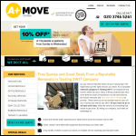 Screen shot of the Removals-tooting.co.uk website.