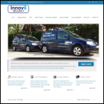 Screen shot of the Innov8 Security Ltd website.
