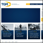 Screen shot of the Total Gutter Maintenance Ltd website.