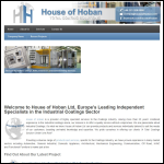 Screen shot of the House of Hoban Ltd website.