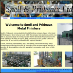 Screen shot of the Snell & Prideaux Ltd website.