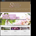 Screen shot of the Sovereign Weddings website.