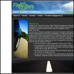 Screen shot of the Fleetcare Ltd website.