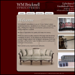 Screen shot of the W M Bricknell Ltd website.
