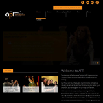 Screen shot of the A P Training & H R Ltd website.