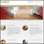 Screen shot of the Floor Sanding Specialists website.