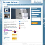 Screen shot of the Ramsden Softeners website.