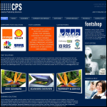 Screen shot of the Creative Publishing Solutions Ltd website.