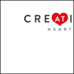 Screen shot of the Creative At Heart website.