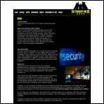 Screen shot of the 24/7 Security UK Ltd website.