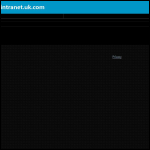 Screen shot of the Intranet Ltd website.