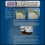 Screen shot of the Driveway & Patio Cleaning Northants website.