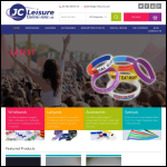 Screen shot of the Jc Leisure Connexions Ltd website.