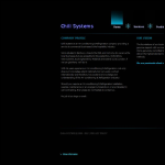 Screen shot of the Chill Systems Refrigeration & Maintenance website.