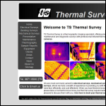Screen shot of the TS Thermal Survey Ltd website.