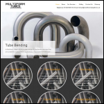 Screen shot of the Multiform Tubes Ltd website.