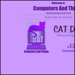 Screen shot of the Computers & Things Ltd website.