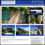 Screen shot of the Domus Abroad Ltd website.
