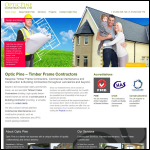 Screen shot of the Optic Pine Ltd website.