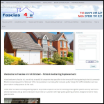 Screen shot of the Fascias 4 U Midlands Ltd website.