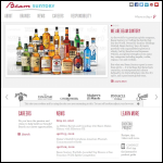 Screen shot of the Morrison's Bowmore Distillers Ltd website.