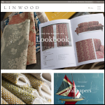 Screen shot of the The Linwood Fabric Co. Ltd website.