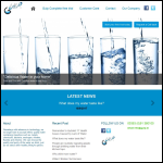 Screen shot of the Gulp water filters website.