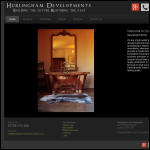 Screen shot of the Hurlingham Developments website.