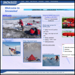 Screen shot of the Snowsled Polar Ltd website.