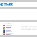 Screen shot of the Terasaki Electric (Europe) Ltd website.