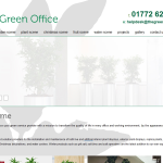 Screen shot of the Gardenscene website.