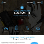 Screen shot of the Staines Upon Thames Locksmiths website.
