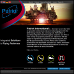 Screen shot of the Patriot International Ltd website.