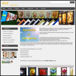 Screen shot of the Nicelightbox.Co.Ltd website.