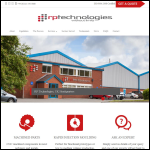 Screen shot of the RP Mouldings Ltd website.