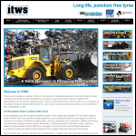 Screen shot of the International Tyre & Wheel Solutions Ltd website.