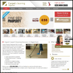 Screen shot of the Carpet Cleaning Dagenham website.