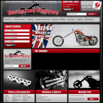 Screen shot of the Customized Choppers LLP website.