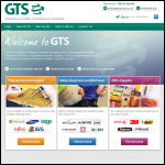 Screen shot of the GTS Direct Ltd website.