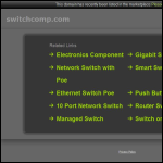Screen shot of the Switching Components Co. website.
