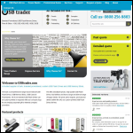 Screen shot of the USB Trader website.