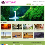 Screen shot of the Westwood International Ltd website.