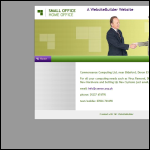 Screen shot of the Commonsense Computing Ltd website.