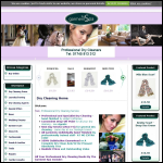 Screen shot of the The Garment Spa website.