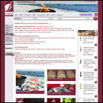 Screen shot of the Flagship Wines Ltd website.