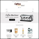 Screen shot of the Coffee Classics website.