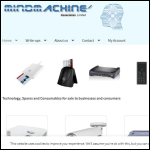 Screen shot of the Mindmachine Associates Ltd website.