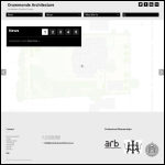 Screen shot of the Drummonds Architects website.