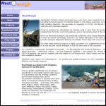 Screen shot of the Westweigh Controls Ltd website.