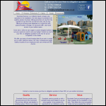 Screen shot of the Sunshade Services Ltd website.